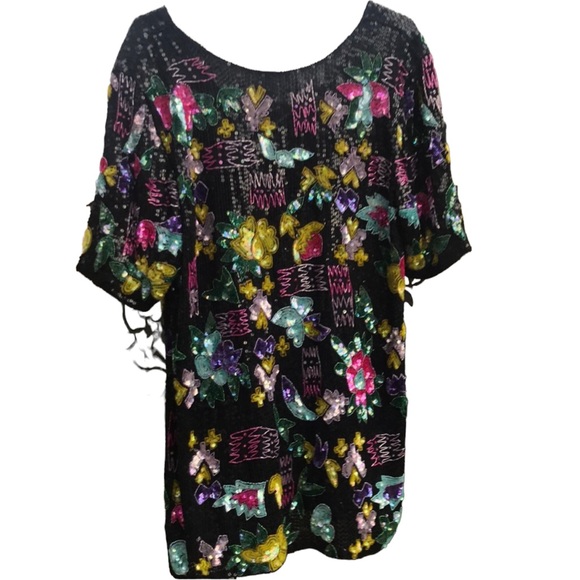 Art Deco sequins dress - Picture 2 of 9